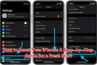How to Reset Your iPhone: A Step-by-Step Guide for a Fresh Start