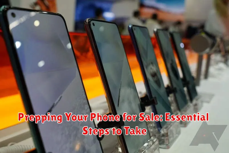 Prepping Your Phone for Sale: Essential Steps to Take
