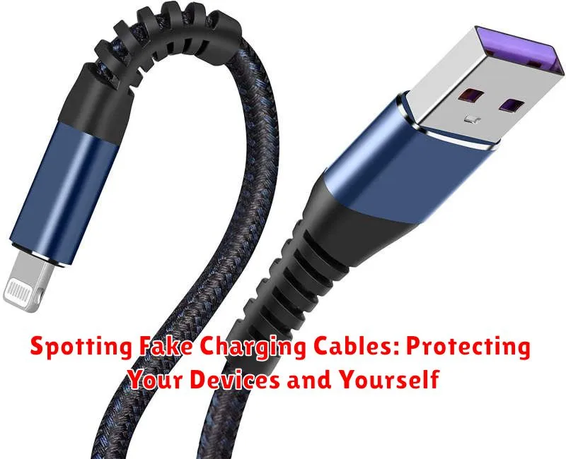 Spotting Fake Charging Cables: Protecting Your Devices and Yourself