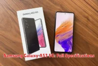 Samsung Galaxy A53 5G: Full Specifications