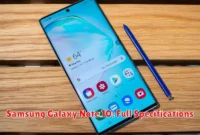 Samsung Galaxy Note 10: Full Specifications