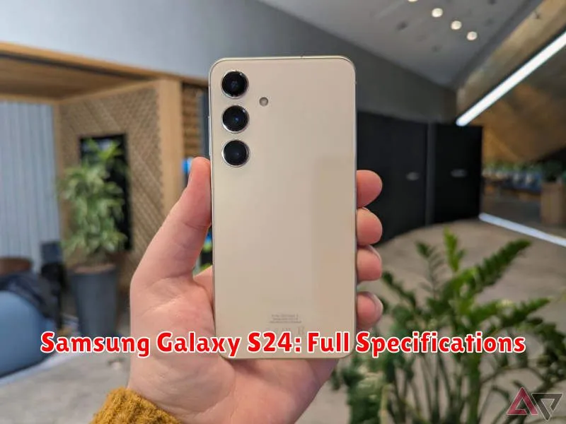 Samsung Galaxy S24: Full Specifications